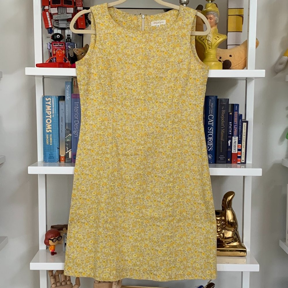 Yellow Floral Dress